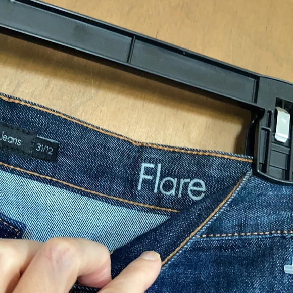 Calvin Klein flare jean sits at waist regular fit flare leg size 31 12 - Picture 10 of 17